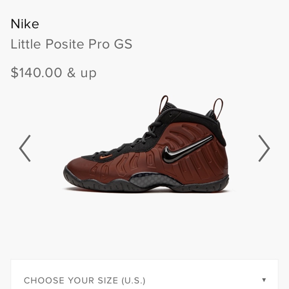 Nike Little Posites Pro GS